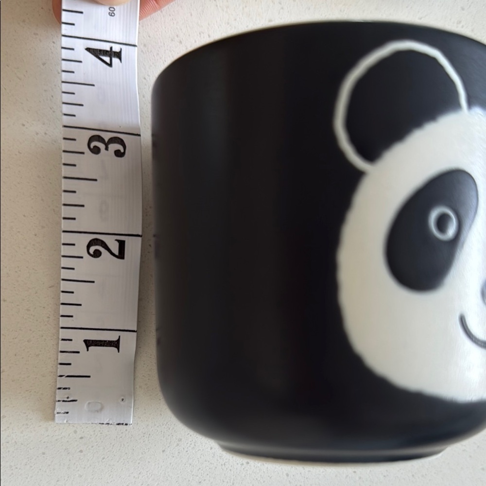 Panda Design Black Mug - Picture 4 of 6